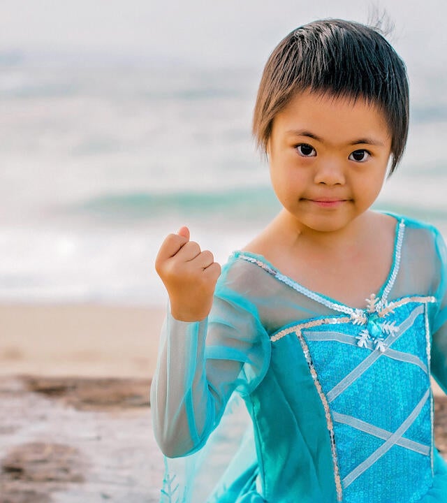 Wish kid Paige