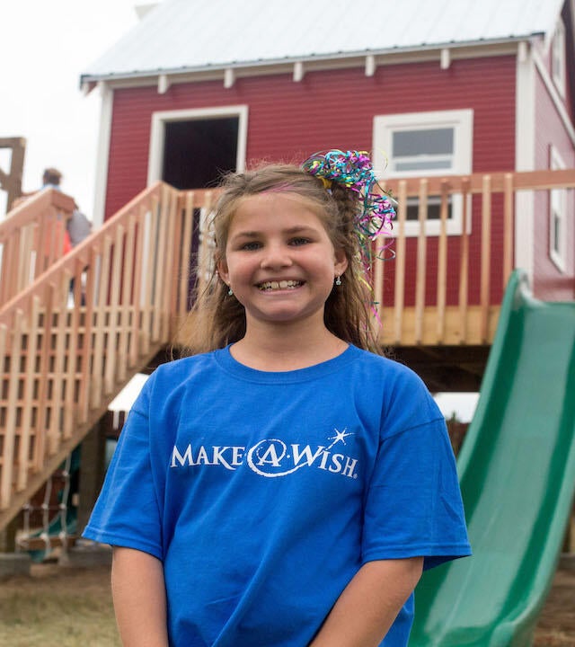 Wish kid Teagan
