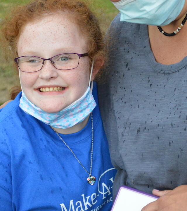 Wish kid Cheyenne