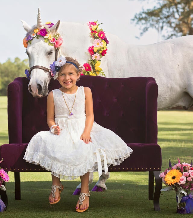 Charlotte's wish to meet a unicorn