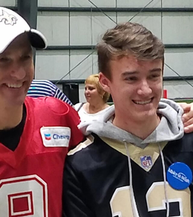 Max meets the Saints