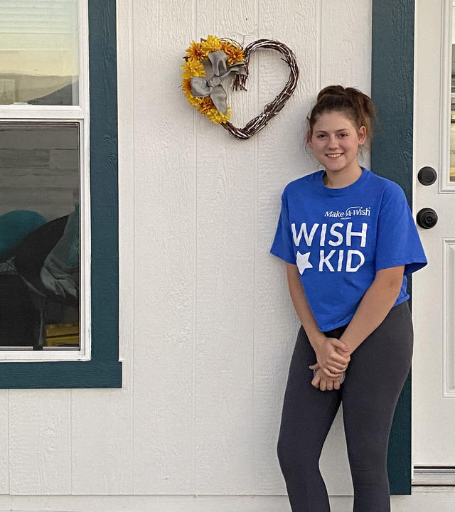 Adriana used her wish to create a nonprofit to help other kids with cancer like her.
