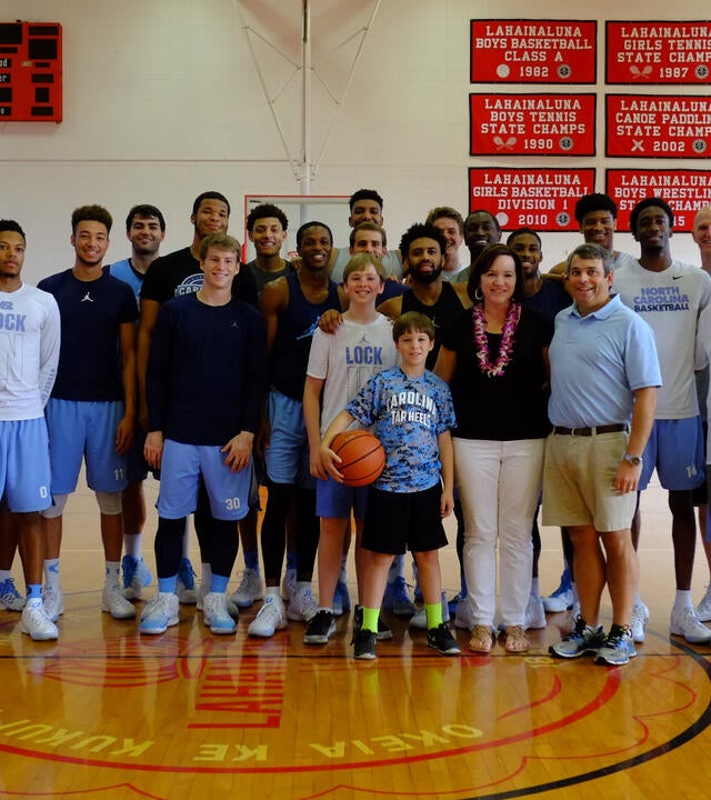 Wish Kid Will on his wish to go to the Maui Jim Invitational in Hawaii