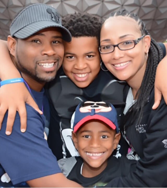 Derian and family