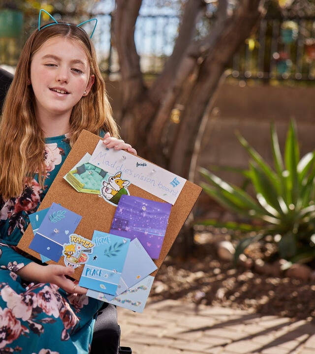 Wish kid Madeline