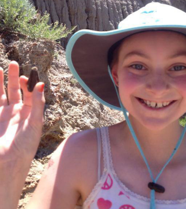 Maddie's Wish to Dig for Dinosaur Bones