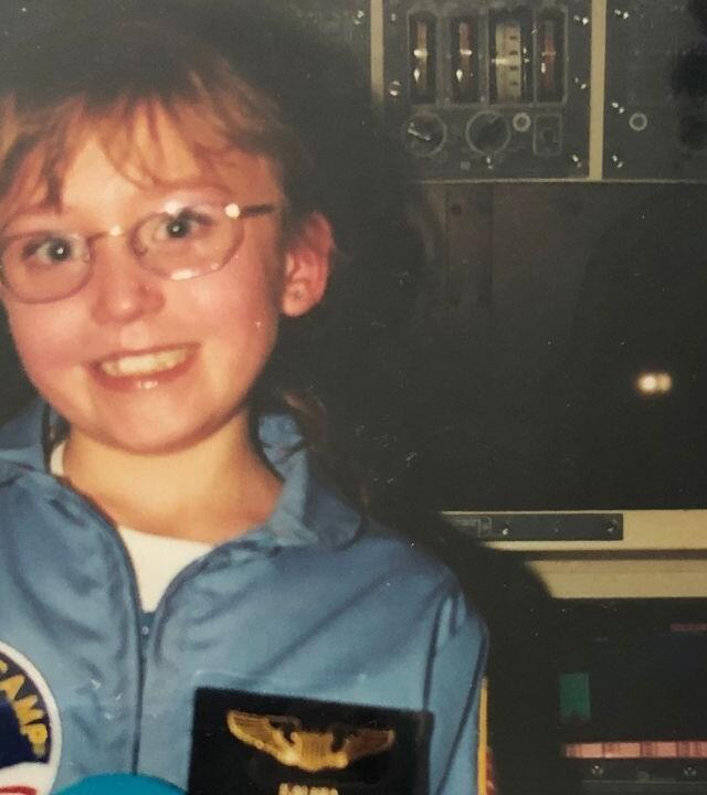 Kalina at space camp