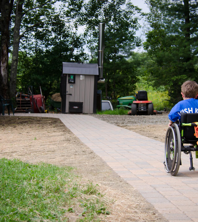 Kellan's Wish for a Pathway to his Barn