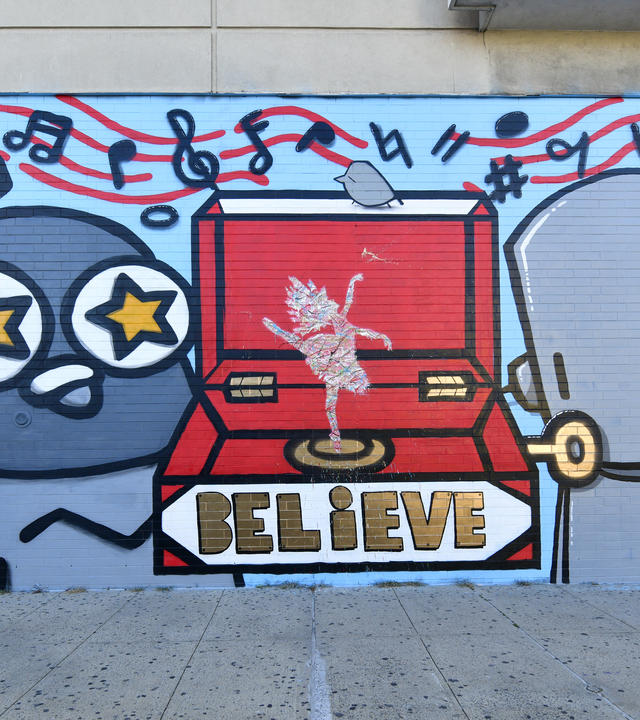 Macy's Believe Mural