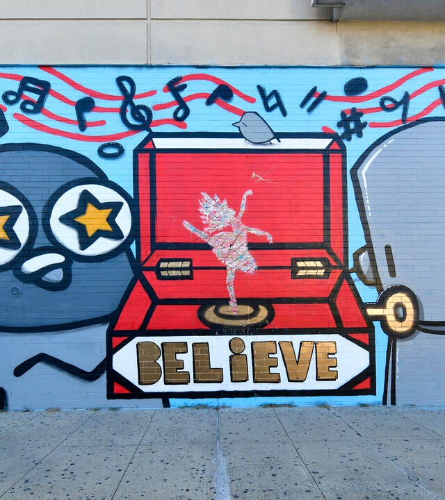 Macy's Believe Mural
