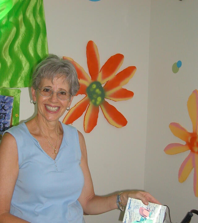 This month, we're shining some light on longtime volunteer Pat Revzin!