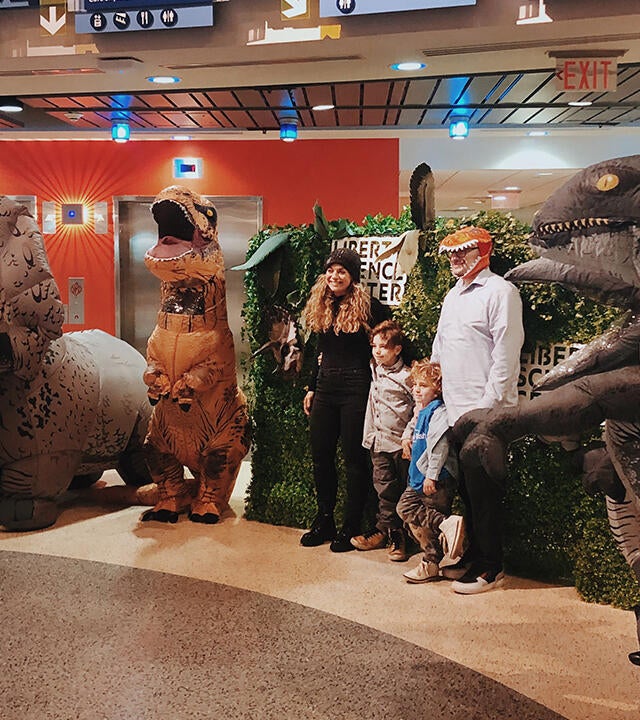 Jules' wish to meet dinosaurs