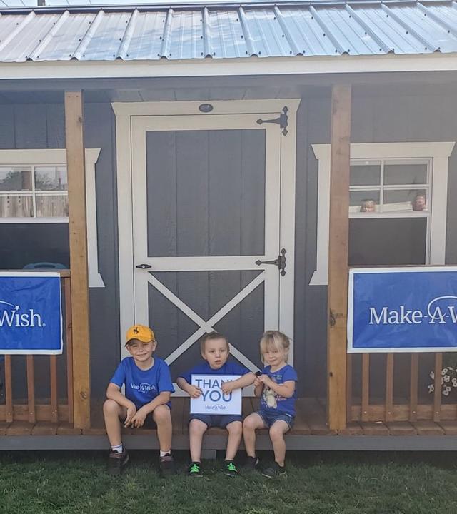 Reed's Wish of a Play House Fulfilled