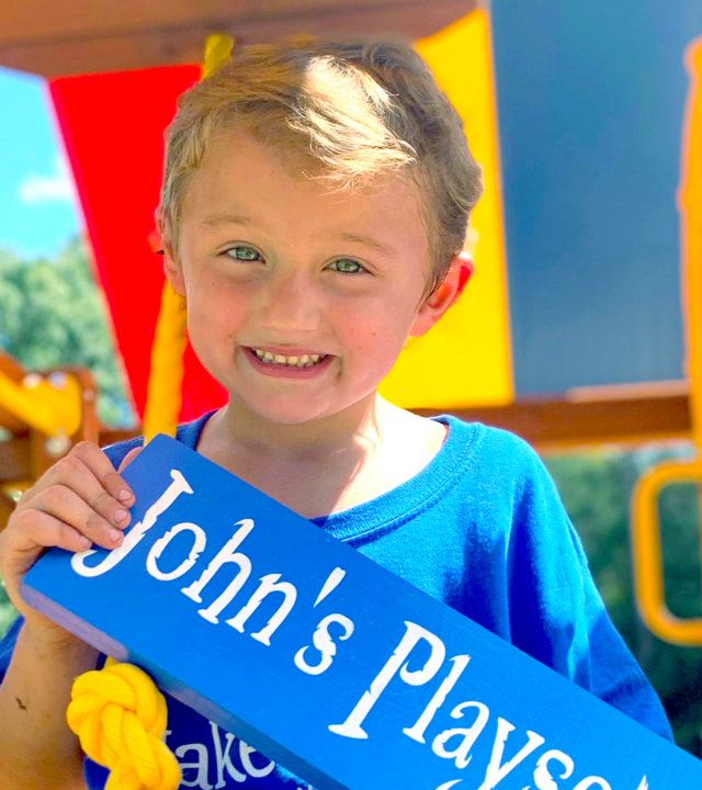John's Wish for a Playset