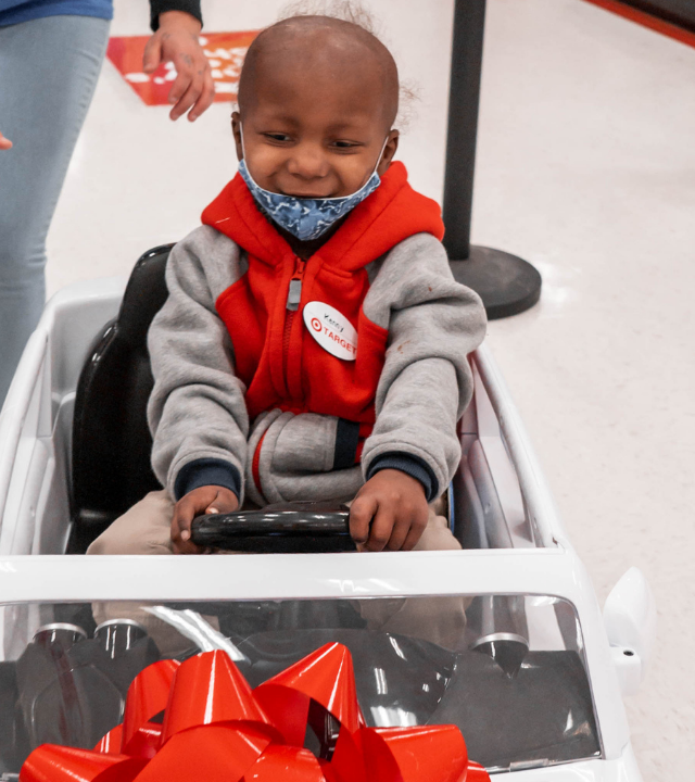 Kenny's Wish for a Car-Themed Shopping Spree