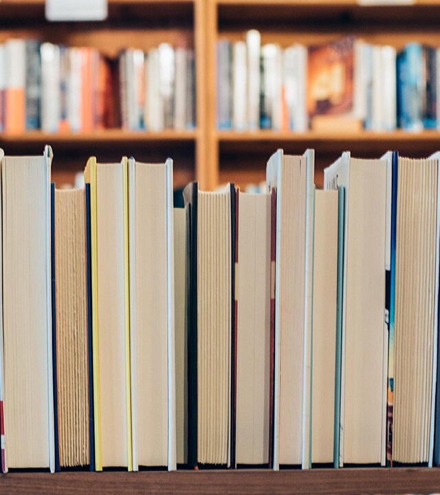 Books in library