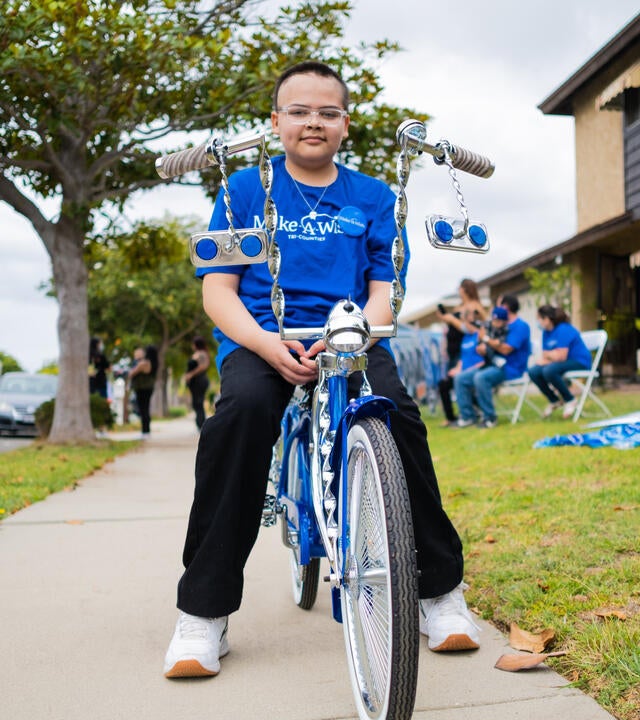 Wish kid David