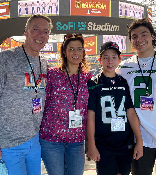 Shanthy, David, and Family