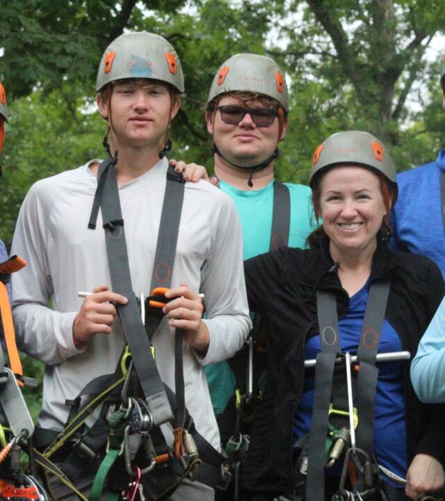 TXGF- Joshua zip lining