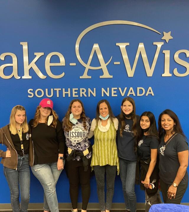 NCL, Inc. Las Vegas Chapter volunteers visit The Wishing Place.