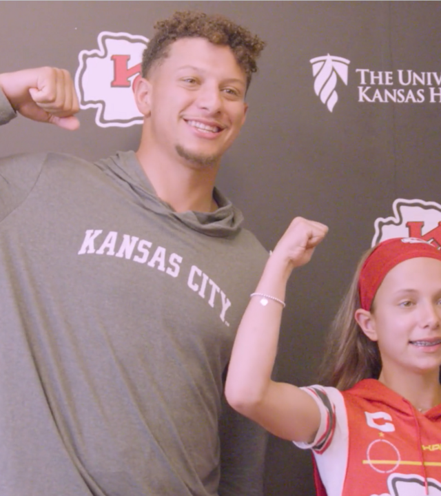 Myka's wish to meet Patrick Mahomes