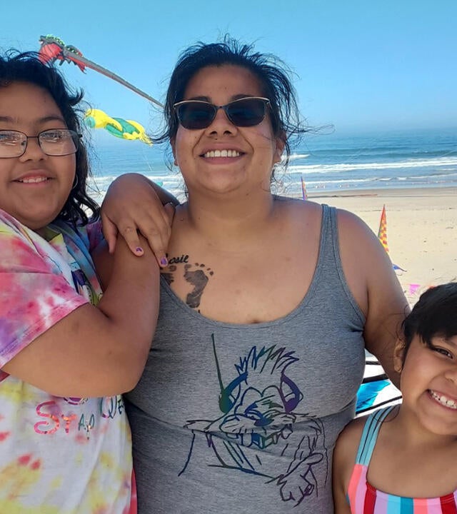 Savannah with her family — AKWA