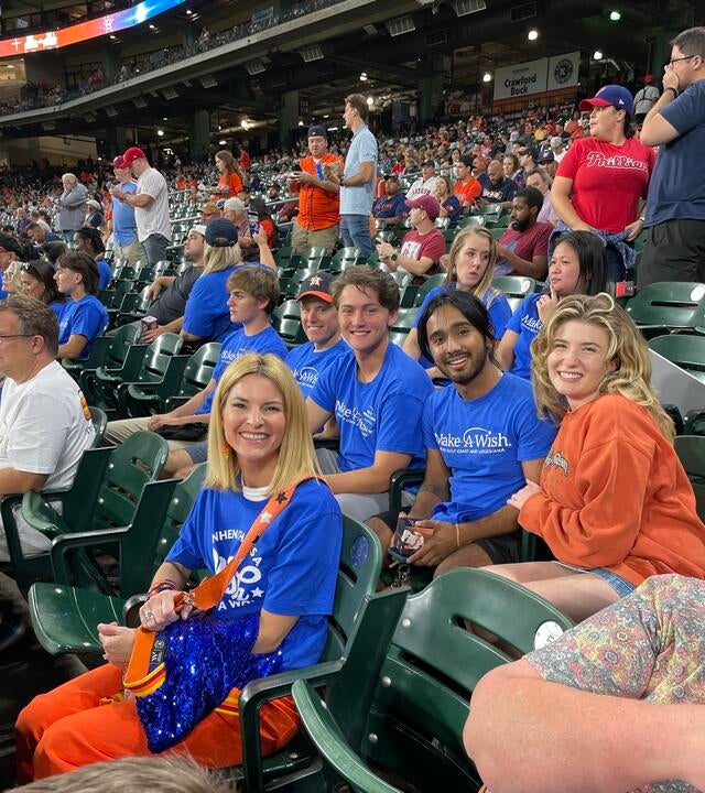 TXGF- Alumni at Astros