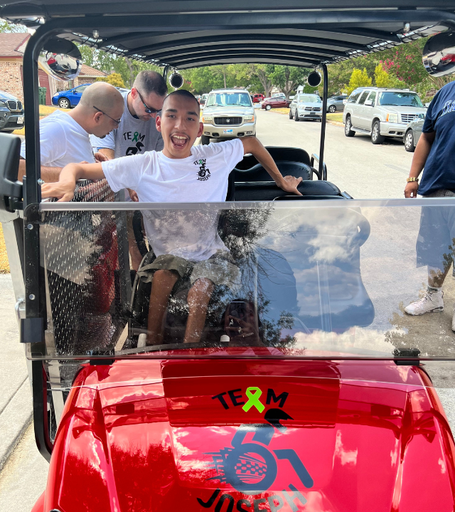 Joseph's Wish for a Golf Cart