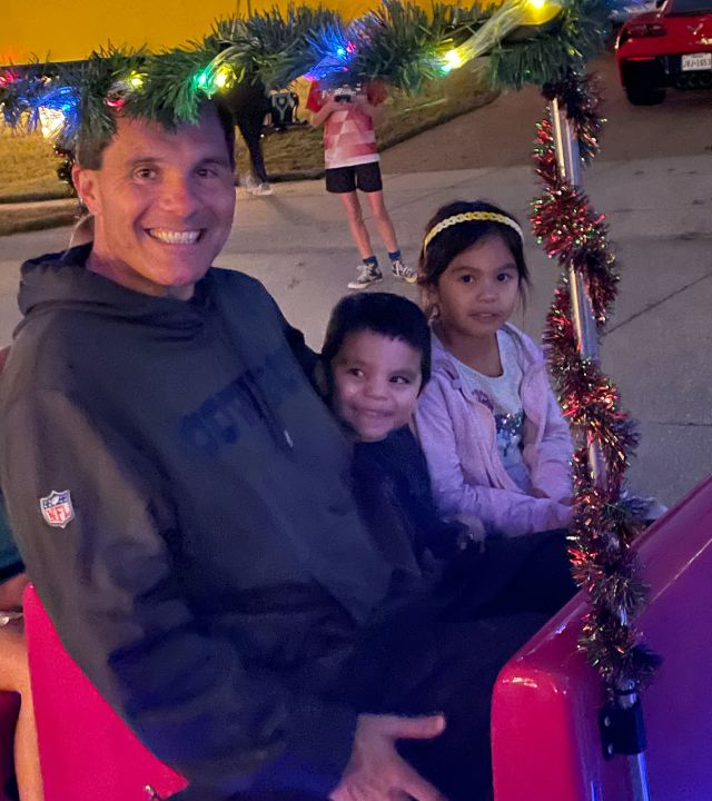 Jeff Kelly and kids