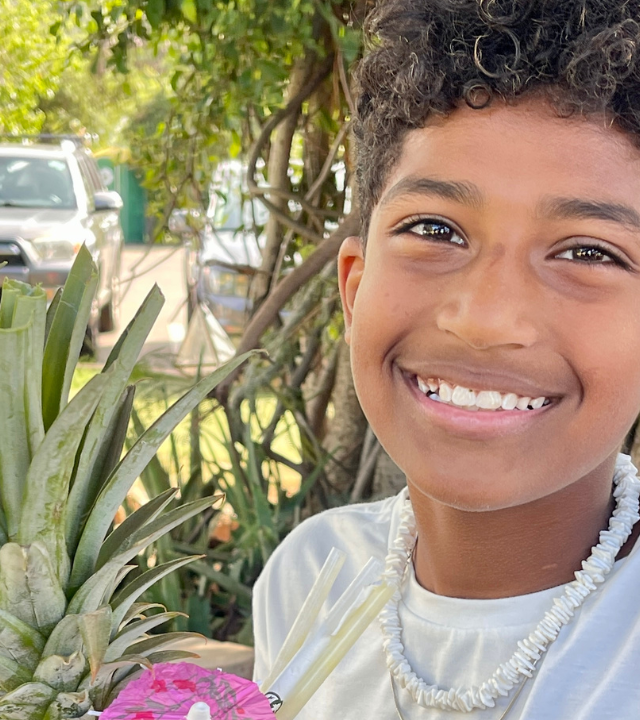 Kahlil on his wish trip