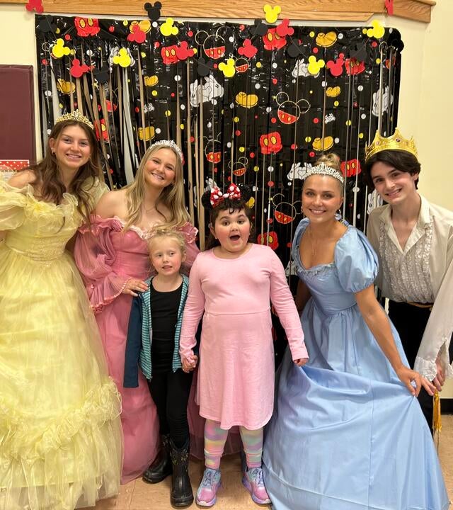 Wish Kid Kathryn and Princesses