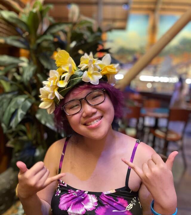 Abby in Hawaii