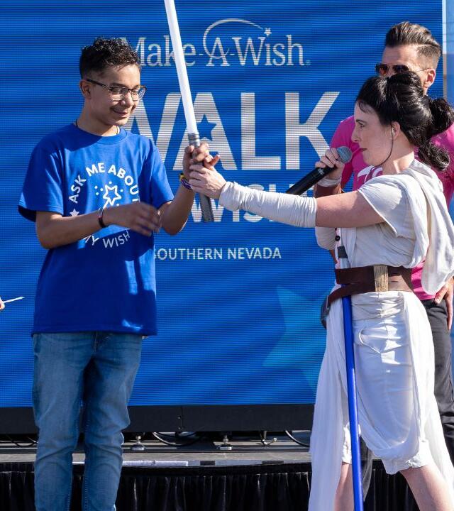 Walk for Wishes 2023 Stage