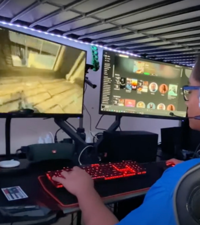 Xavier with new gaming system