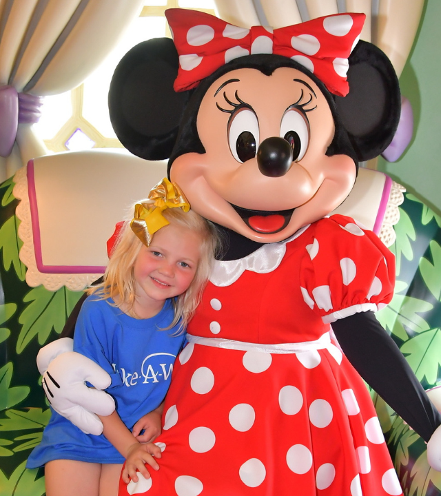 Quinn's wish to go to Disneyland