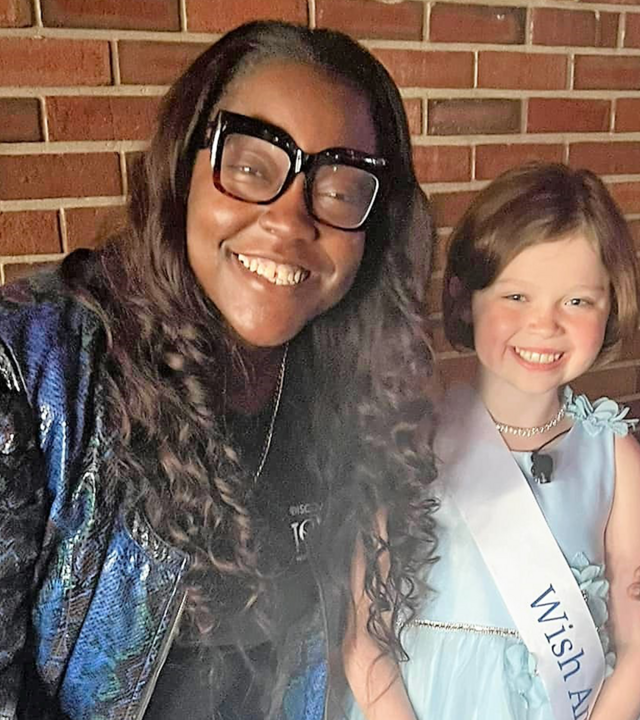 Wish alumni Gladys and Mazie