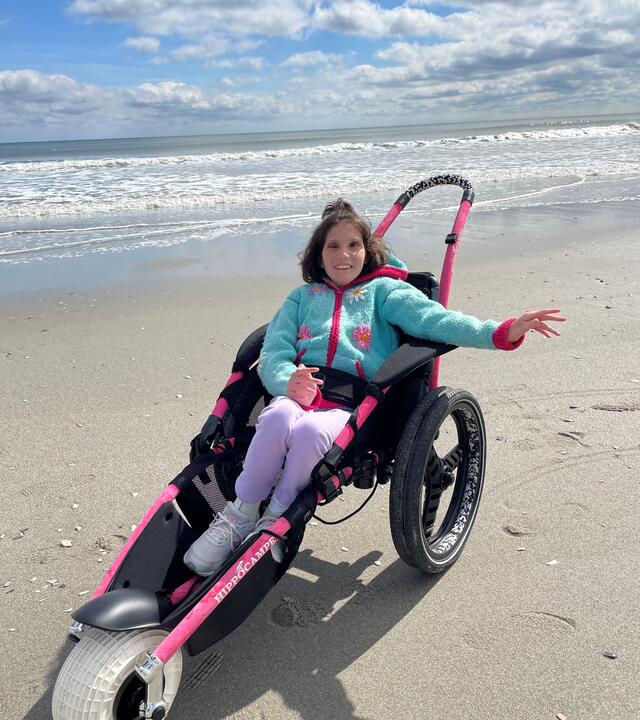 It's a Summer of Wishes - the Beach is Sara's Happy Place!