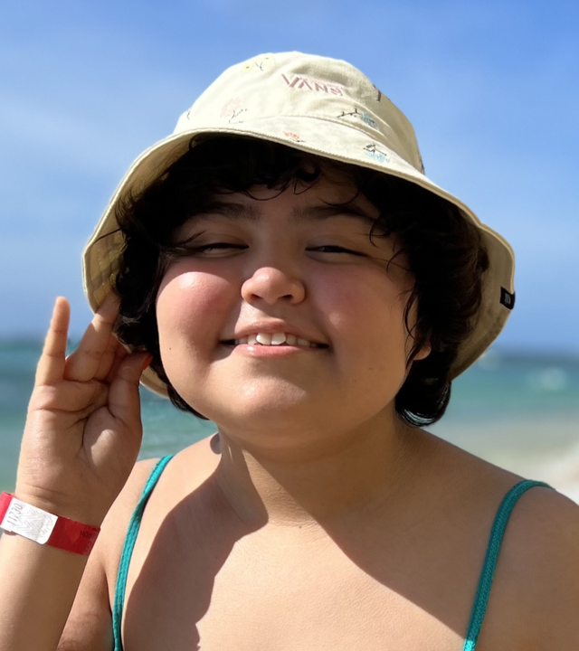 Emily, 13, wished to go to Hawaii