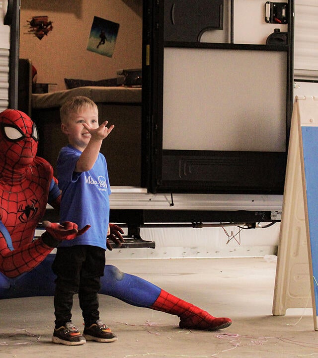 Jace's wish to have a camper