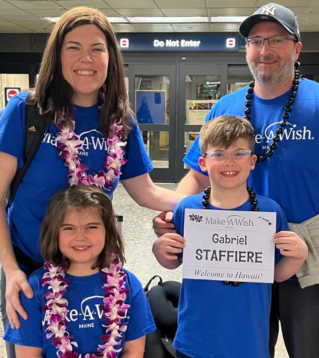 Gabe wished to go to Hawaii