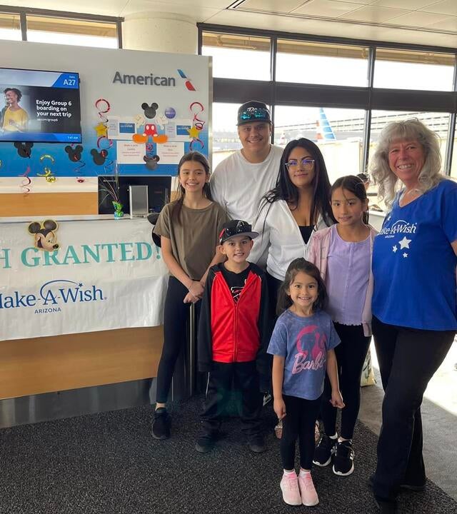 Airport sendoff