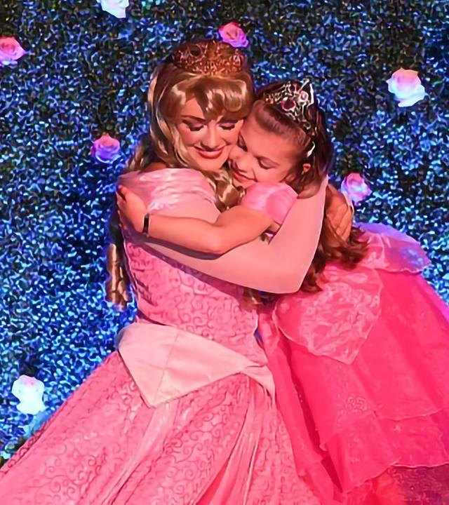 EmmaC with Disney Princess