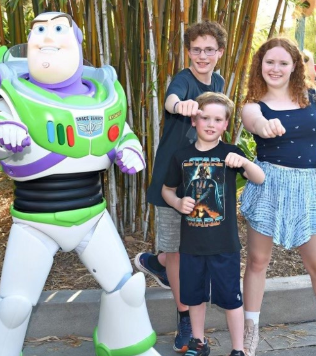 Aaron with Buzz
