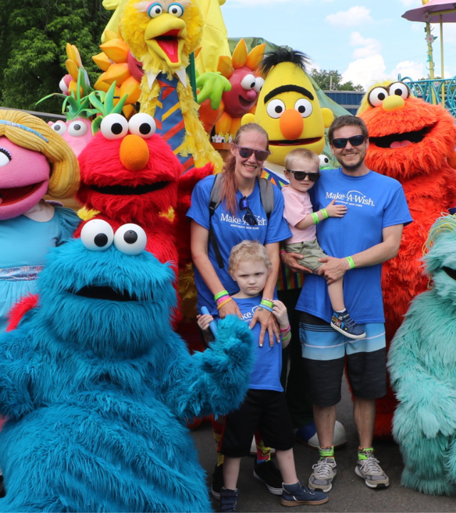 Sesame Place Group Photo