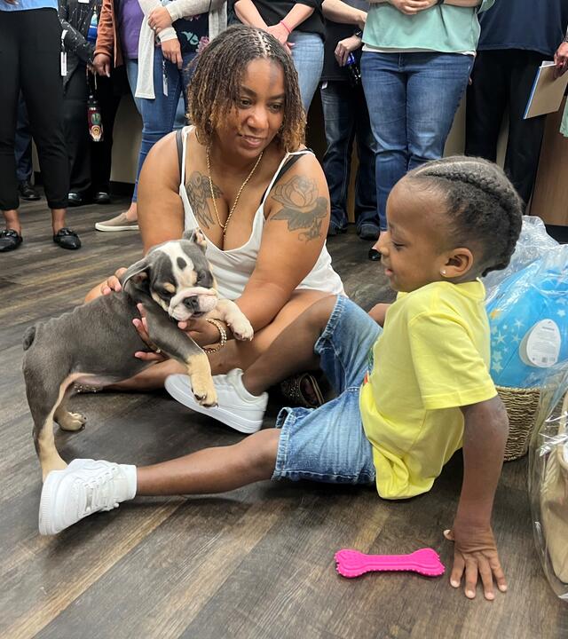 Ermias Mom and Boogie