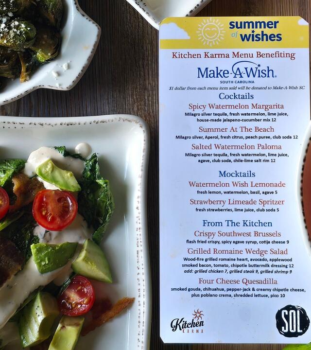 SOL Southwest Kitchen Summer of Wishes Community Campaign