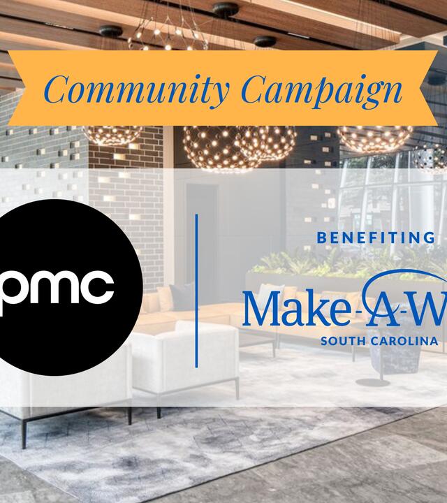 Make-A-Wish South Carolina Partners with PMC Commercial Interiors for Year-Long Fundraising Campaign