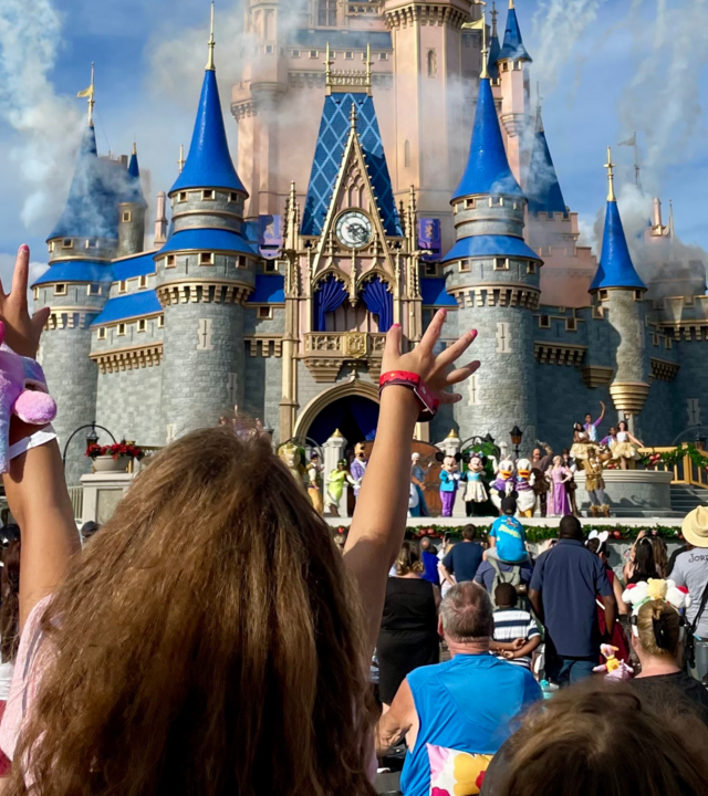 Ava at Cinderella Castle