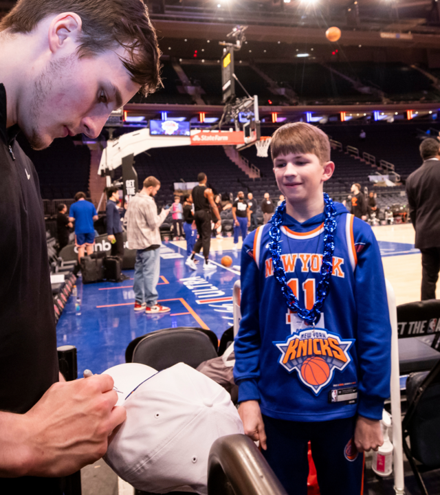 Caiden and Knicks