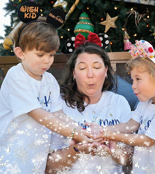 wish family at Disney